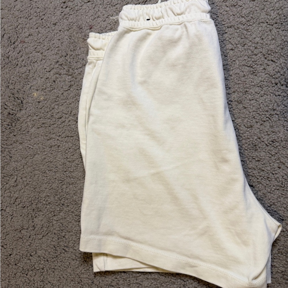 Nike White Athletic Shorts - Picture 3 of 5